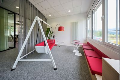 Schleuderzug-Systeme, SG 6870, Colorama Acoustic, Interstuhl Liveroom, Messstetten-Tieringen, Germany