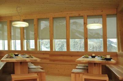Rollo-Systeme, SG 4910, Multiscreen 1-10%, Room shot ""Monte Rosa SAC Lodge", Zermatt, Switzerland