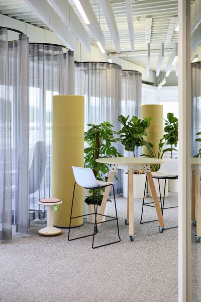 Schleuderzug-Systeme, SG 6870, Colorama Acoustic, Interstuhl Liveroom, Messstetten-Tieringen, Germany