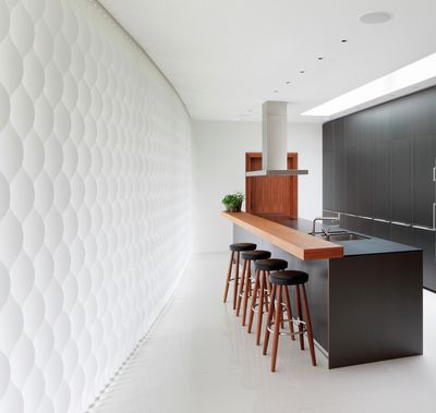 Vertikal-Lamellen, SG 2950, Multi Visio, Room shot "Highgate Home", London, UK, Vertical Waves