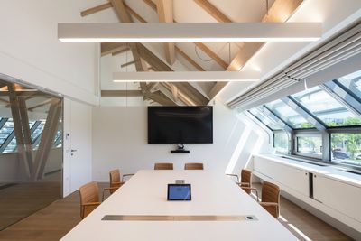 Skylight-Systeme, SG 2195, Aluscreen Futura 3%, MIBA Forum, Linz, Austria