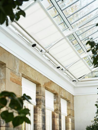 Skylight-Systeme, SG 8600, Versascreen 1-10%, The Camellia House, Wentworth, South Yorkshire, United Kingdom
