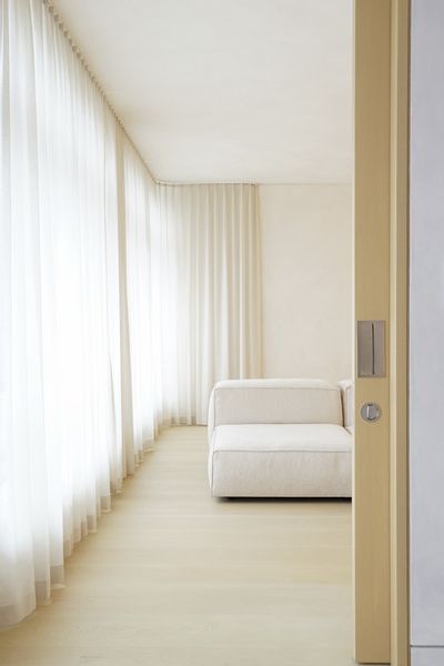Vorhang-Systeme, SG 6465, Polyflax, Centre Point Residence, London, United Kingdom