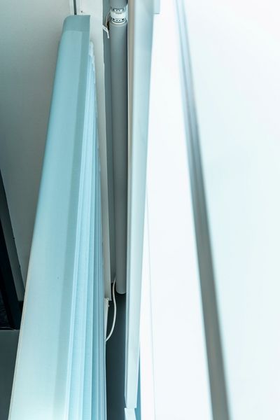 Vorhang-Systeme, SG 5600, Colorama 1, Virgin Money, Glasgow, Scotland, United Kingdom