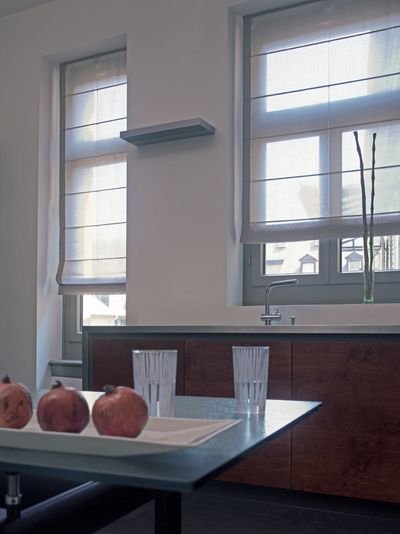 Raffrollo-Systeme, SG 2120, Colorama 1, Room shot "weisses Schloss", Switzerland