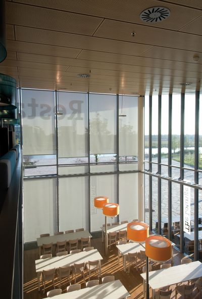 Rollo-Systeme, Multiscreen 1-10%, Room Shot "The Strip", High Tech Campus Eindhoven, NL